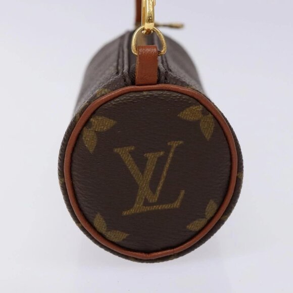 LOUIS VUITTON Monogram Papillon Pouch LV Auth BA4920 - Picture 5 of 16